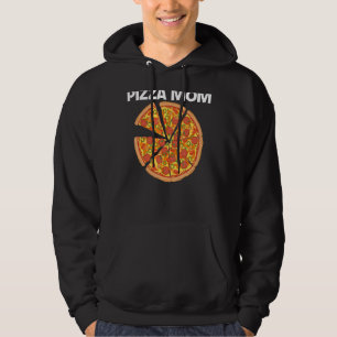 Sudadera Pizza Para Mamá Madre Pizza Italiana Slice Aliment