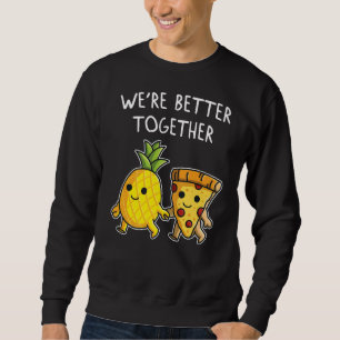 Sudadera Pizza Pizza Eat Pizza Y Pineapp Pizza Hawaii