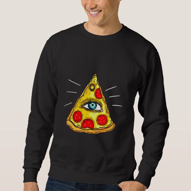 Sudadera Pizza Pizzaaa Pizza Dough Pizza Oven Pizzas Congel (Anverso)