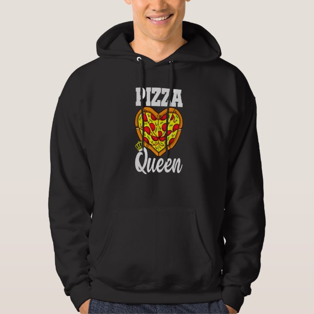 Sudadera Pizza Queen  Pizza Chef (Anverso)