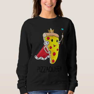 Sudadera Pizza Reina Tee Pepperoni Pizza Slice Reina
