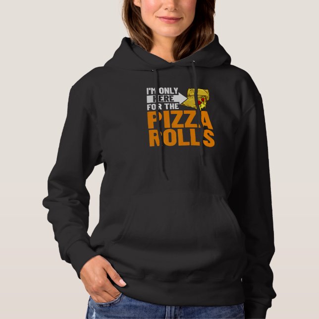 Sudadera Pizza Rolls Cheese Pepperoni Vegan (Anverso)