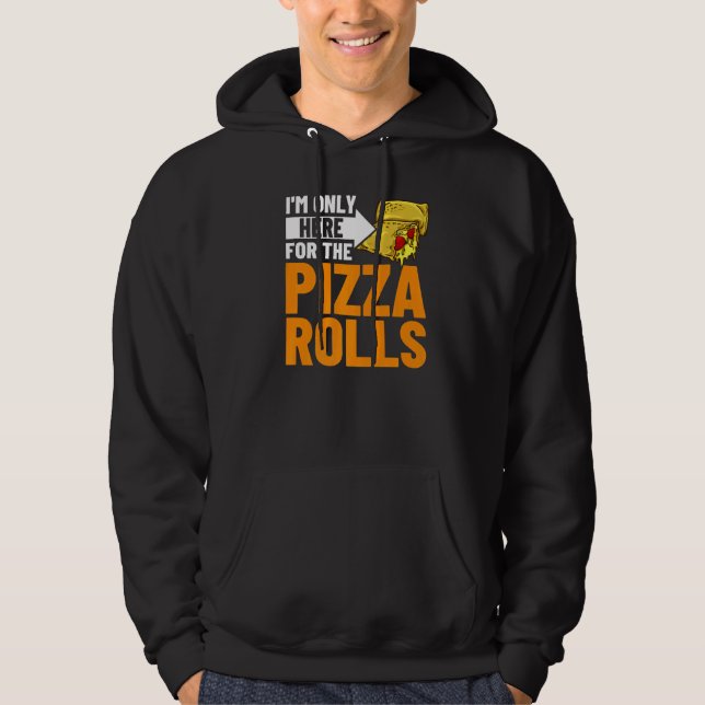 Sudadera Pizza Rolls Cheese Pepperoni Vegan (Anverso)