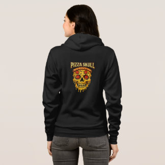 Sudadera Pizza Skull Vintage Dark Humor Food Lover Design