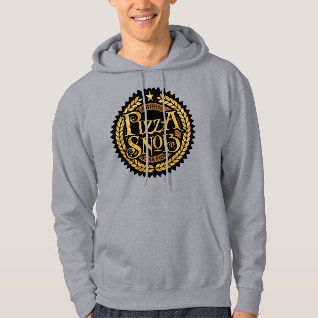 Sudadera Pizza Snob - divertido amante de la pizza (Anverso)