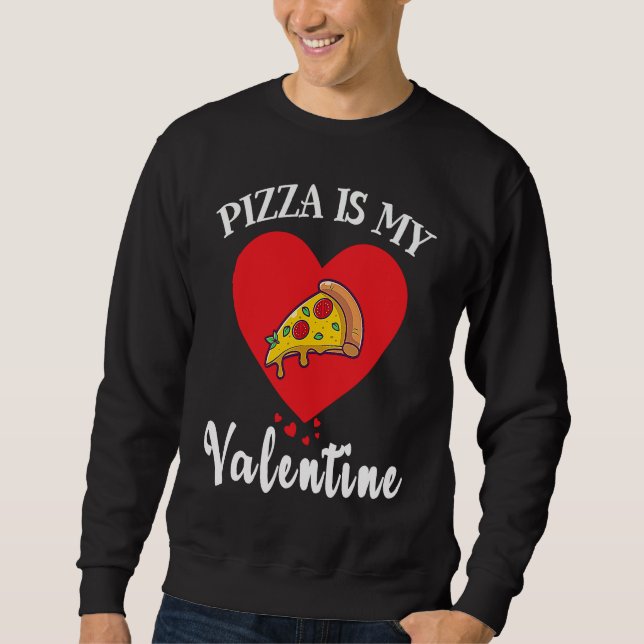 Sudadera Pizza Valentines Day Heart Apparel Toddler Boys Gi (Anverso)