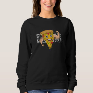 Sudadera Pizzac Pizza Slice Unicorn Magic Fast Food Pizzac