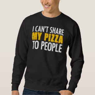 Sudadera Pizzaholic Para Los Aficionados A La Comida Cheesy
