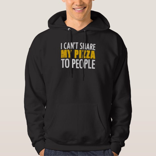 Sudadera Pizzaholic Para Los Aficionados A La Comida Cheesy (Anverso)