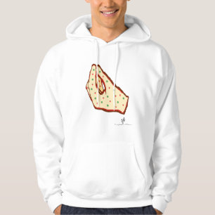 Sudadera Pizzza de Fresa-Kiwi Gestual de Mano Unisex