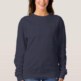 Sudadera PJK Women's Navy Sweatshirt / kanji & logo