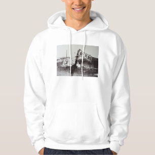Sudadera Placa de calle blanco y negro