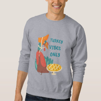 Sudadera Placa de papel de sólo vibraciones de Turquía
