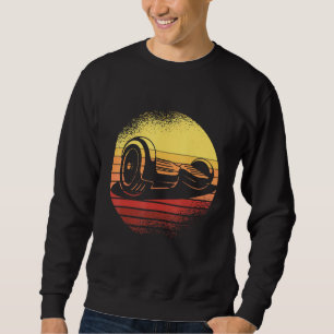 Sudadera Placa de patinaje retro eléctrico de una rueda 1