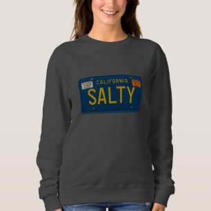 Sudadera Placa Gráfica Retro Salada de California 1969