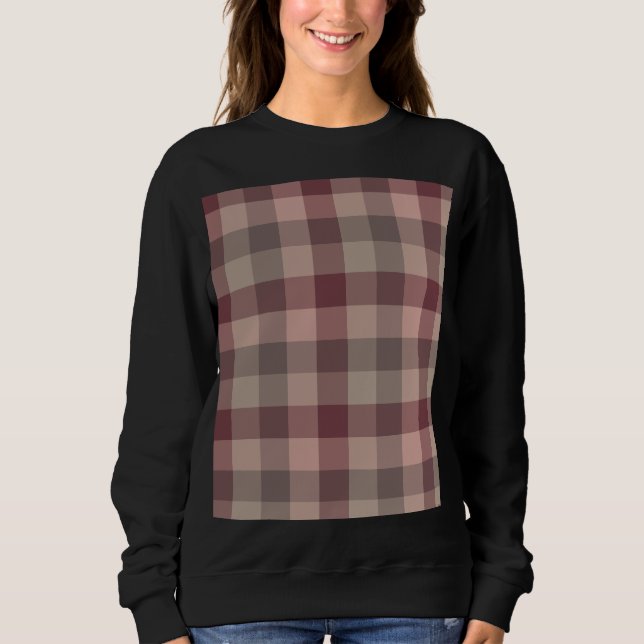 Sudadera Plaid de blushwood (Anverso)