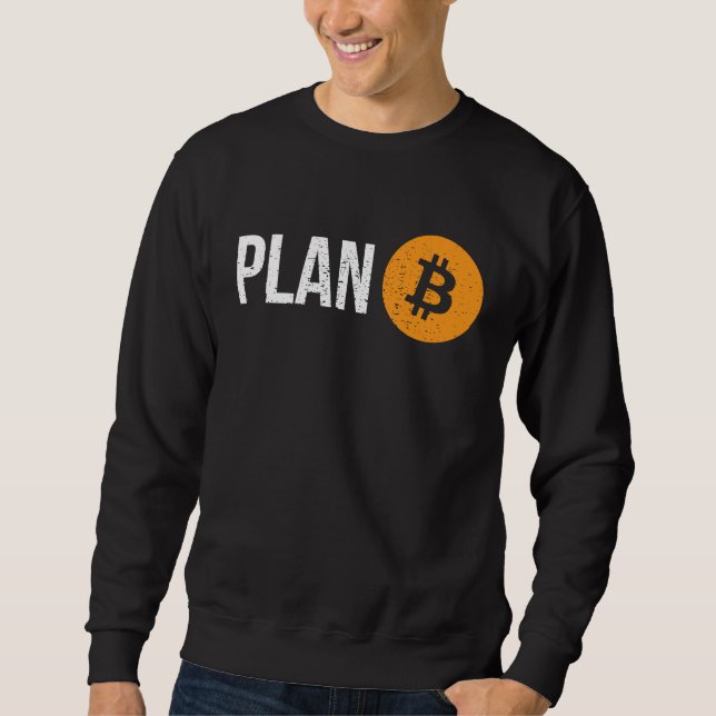 Sudadera Plan B Bitcoin Antigua Divisa Criptográfica Comerc (Anverso)