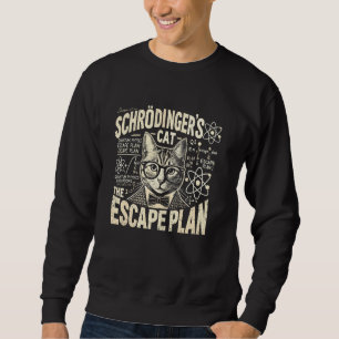 Sudadera Plan de Escape de Gatos de Schrodingers, Física Qu