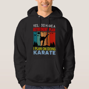 Sudadera Plan de jubilación con lema de puesta de sol retro