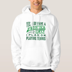 Sudadera Plan de Jubilación Tenis