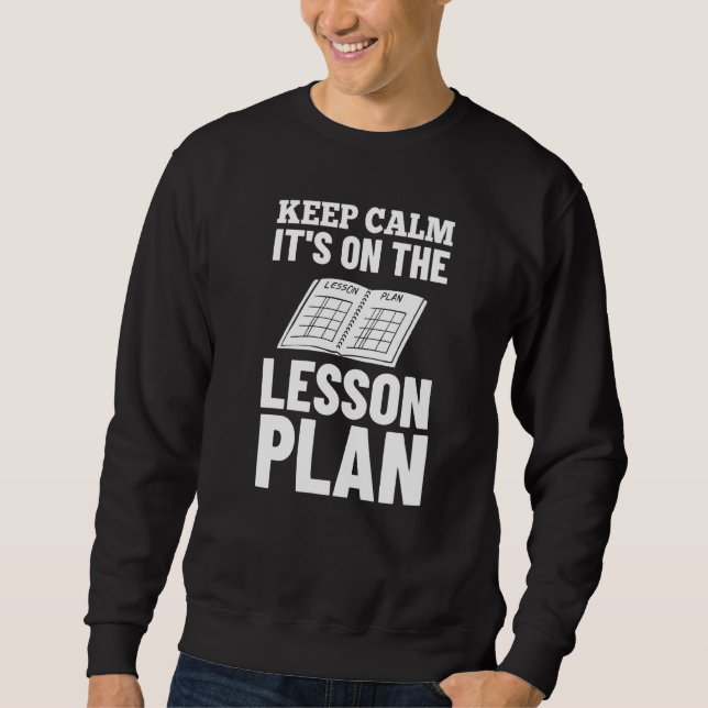 Sudadera Plan de Lección Planificador de Preescolar para Ma (Anverso)
