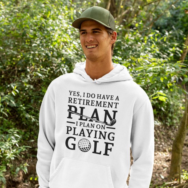 Sudadera Plan de retiro Golf (golf hoodie)