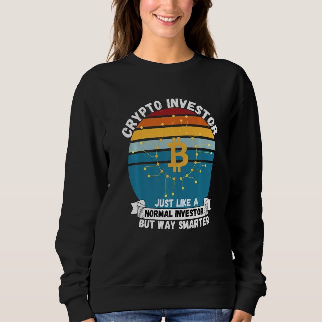 Sudadera Plan del inversor de criptomonedas B Hodl Blockcha (Anverso)