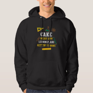 Sudadera Planes de Lecciones de Moño Desordenado de Torta H