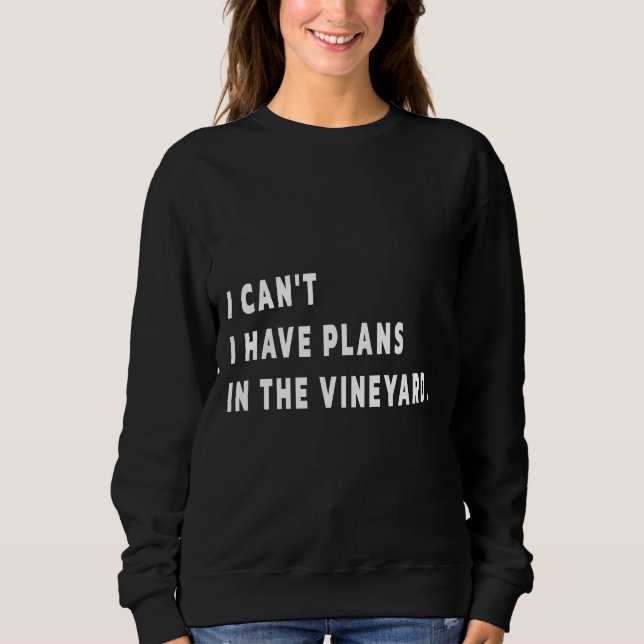 Sudadera Planes En El Vine Yard Guay Para Los Fabricantes D (Anverso)