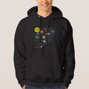 Sudadera Planes espaciales realistas de Tee coloridos del s