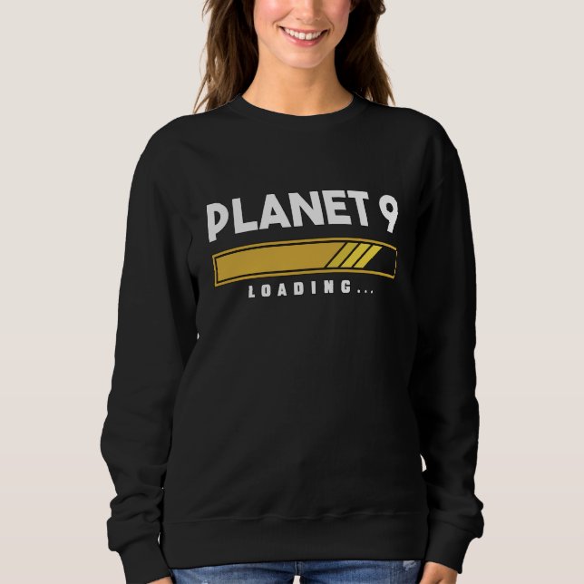 Sudadera Planet 9 loading solar system (Anverso)
