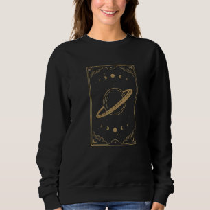 Sudadera Planeta De La Fortuna Estética De Carta De Tarot B