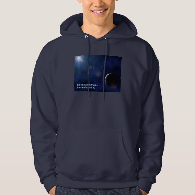 Sudadera Planeta frágil (Anverso)