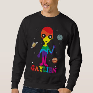 Sudadera Planeta Gay Galaxia Extraterrestre Alien T