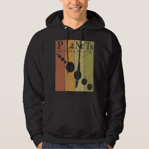 Sudadera Planetas Elementos de tabla periódicos Plano del s