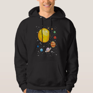 Sudadera Planetas Sistema Solar Planetario Astronomía Astro