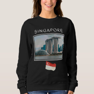 Sudadera Planificador de Viajes Singapur Marina Bay Sands M