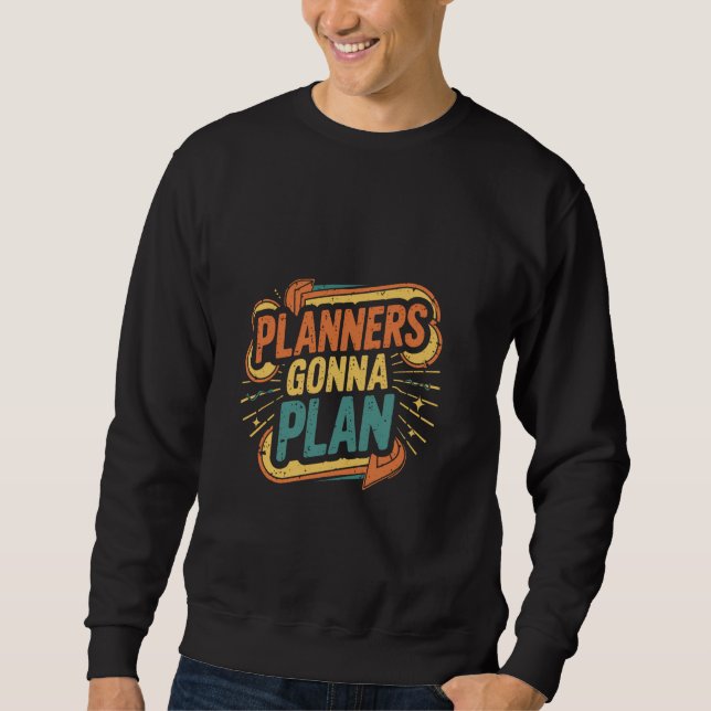 Sudadera Planificadores Planificarán la Diversión de Organi (Anverso)