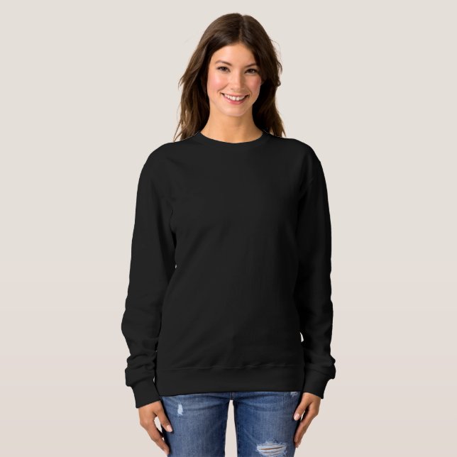 Sudadera Plano negro (Anverso completo)
