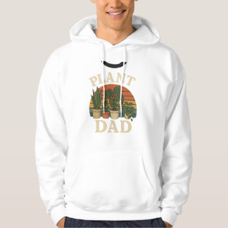 Sudadera Plant Dad Vintage Retro Botanical T-Shirt Design