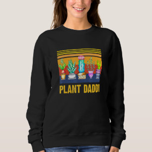 Sudadera Plant Daddy Cactus Plant Vintage Gardening