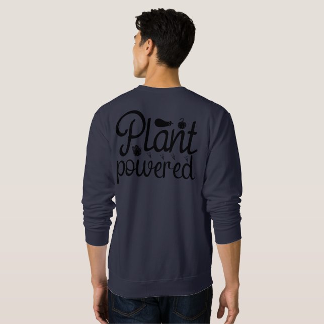 SUDADERA PLANTA CON PODER (Reverso completo)