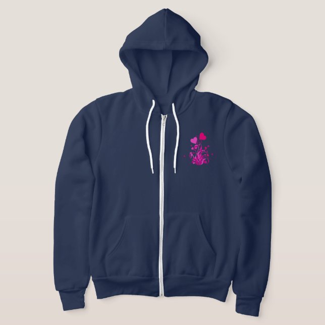 Sudadera Planta de corazón  (Distribución)