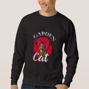 Sudadera Planta de jardinería Flores Gardener Garden Cat