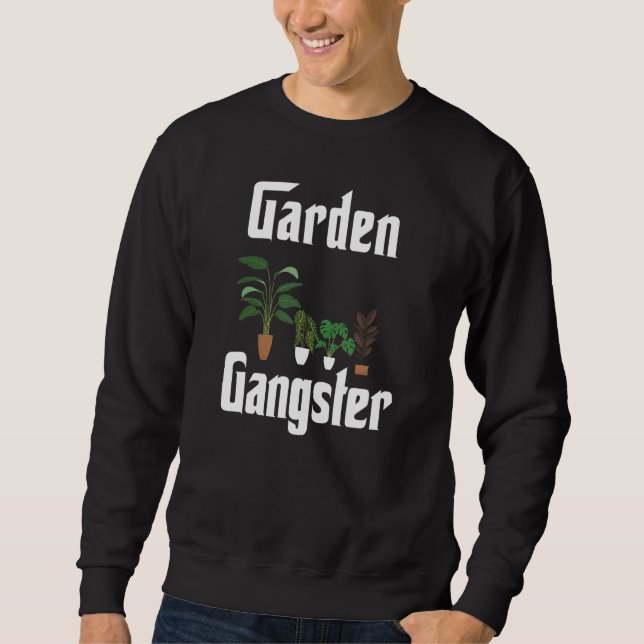Sudadera Planta de Jardines Gangster (Anverso)