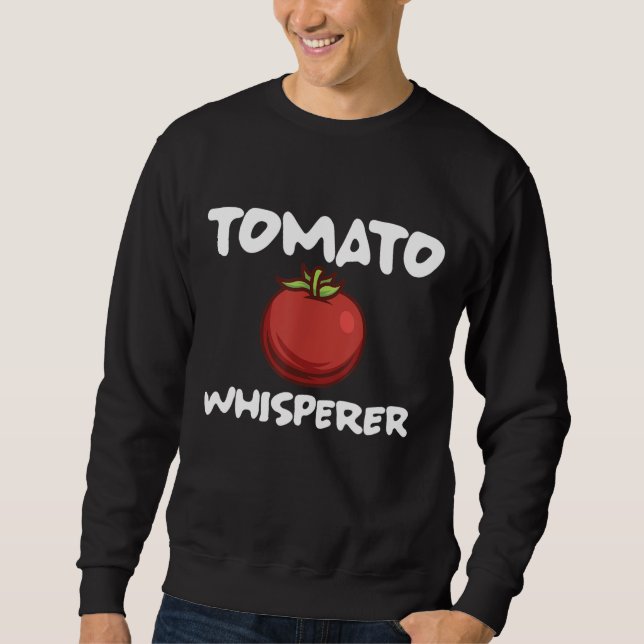 Sudadera Planta de regalo de tomate Whisperer Vegan (Anverso)