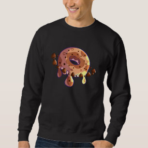 Sudadera Planta Donut De Chip De Chocolate Con Chip De Choc