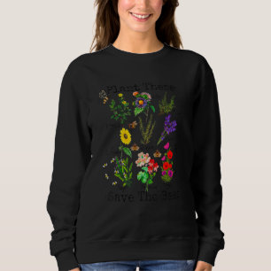 Sudadera Planta Estos Salva Las Abejas Nativas Diversidad B