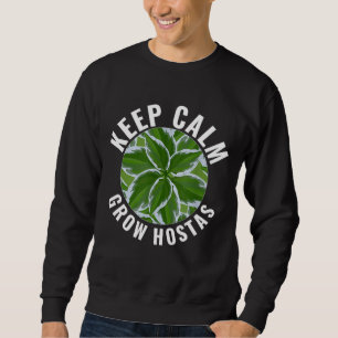 Sudadera Planta Hosta Mantener La Tranquilidad Crecer Hosta