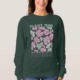 Sudadera Planta Jardín Mamá planta señora cosecha cosecha p
